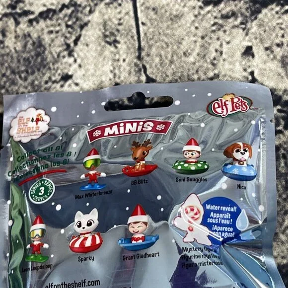 Elf On The Shelf Series 3 Minis Elf Pets Blind Bags Lot of 4 packs - Picture 8 of 9